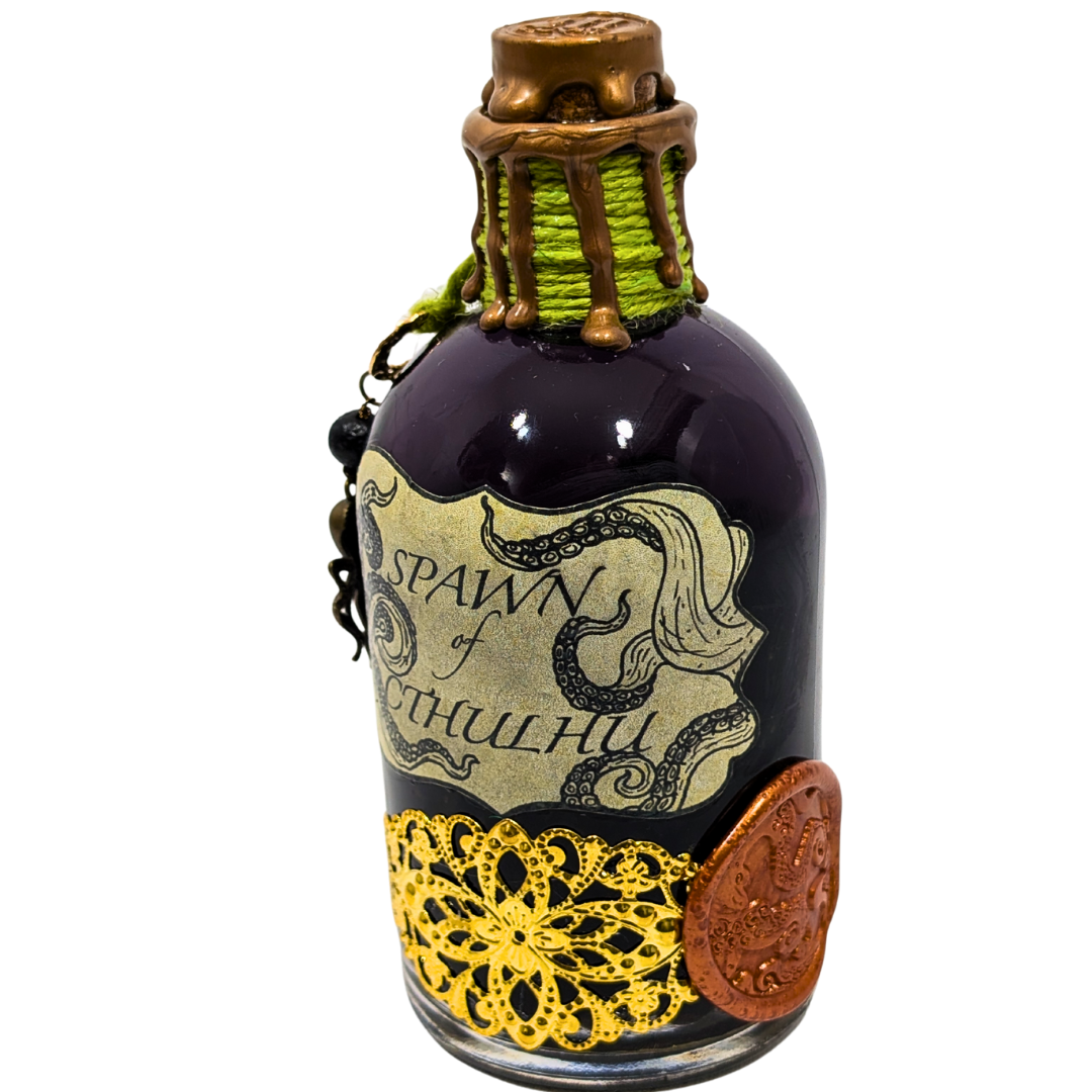 Spawn of the Cthulhu Potion - Decorative Apothecary Bottle