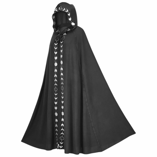 Midnight Black Moon Phase Cloak