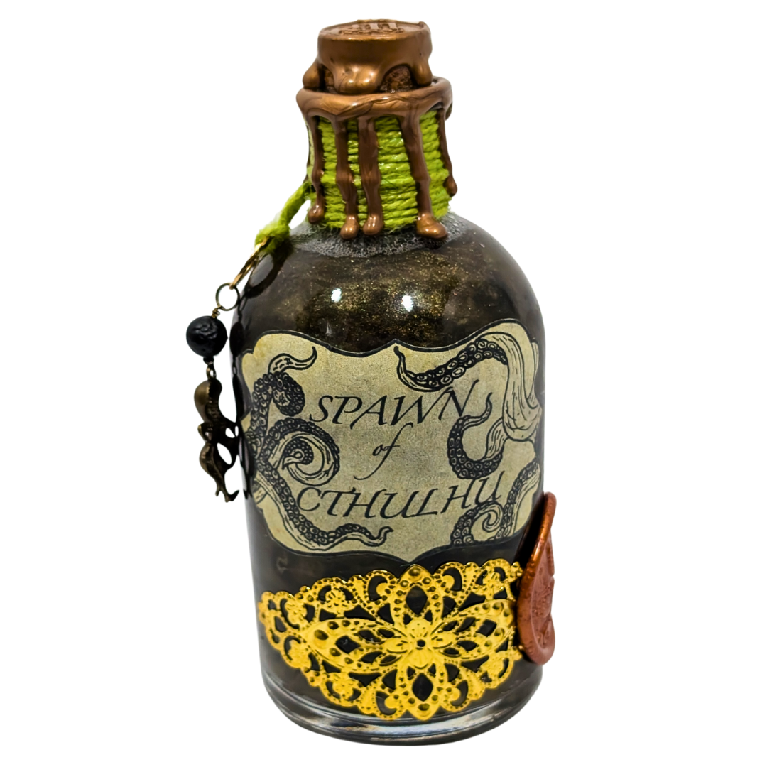 Spawn of the Cthulhu Potion - Decorative Apothecary Bottle